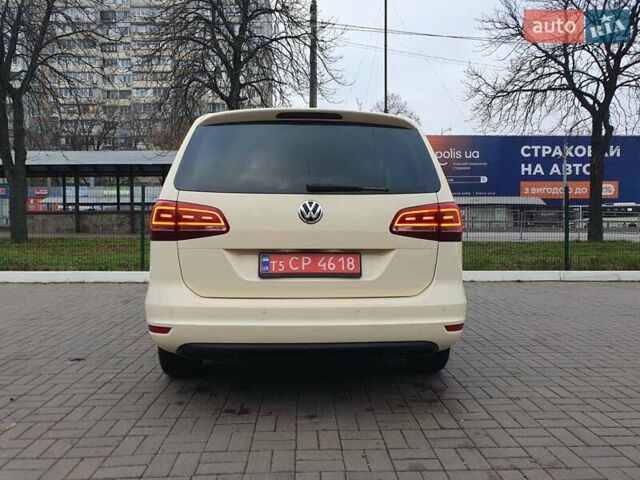 Бежевый Фольксваген Шаран, объемом двигателя 1.98 л и пробегом 235 тыс. км за 15999 $, фото 7 на Automoto.ua