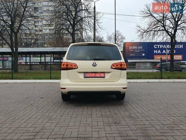 Бежевый Фольксваген Шаран, объемом двигателя 1.98 л и пробегом 235 тыс. км за 15999 $, фото 6 на Automoto.ua