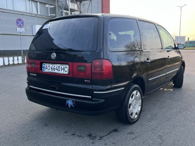 Черный Фольксваген Шаран, объемом двигателя 1.9 л и пробегом 397 тыс. км за 3200 $, фото 3 на Automoto.ua