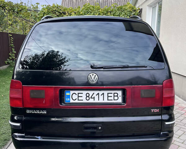 Фольксваген Шаран 2003 в Шумск на Automoto.ua Черный Фольксваген Шаран, объемом двигателя 1.9 л и пробегом 360 тыс. км за 4700 $, фото 3 на Automoto.ua