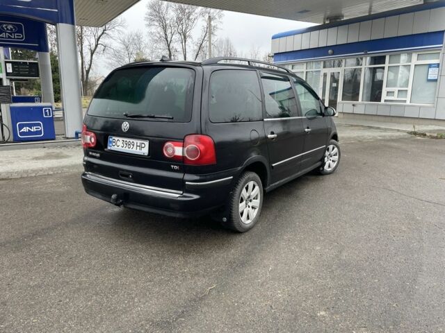 Черный Фольксваген Шаран, объемом двигателя 1.9 л и пробегом 223 тыс. км за 5500 $, фото 2 на Automoto.ua