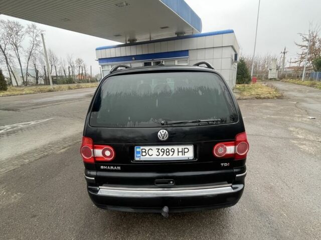 Черный Фольксваген Шаран, объемом двигателя 1.9 л и пробегом 223 тыс. км за 5500 $, фото 3 на Automoto.ua