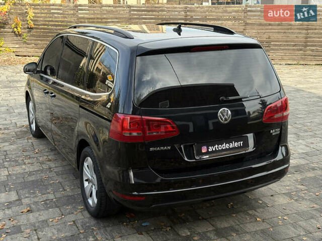 Черный Фольксваген Шаран, объемом двигателя 2 л и пробегом 245 тыс. км за 9900 $, фото 16 на Automoto.ua