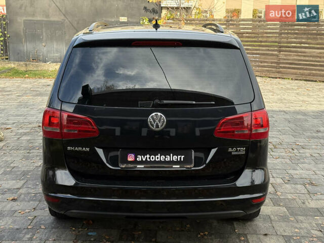 Черный Фольксваген Шаран, объемом двигателя 2 л и пробегом 245 тыс. км за 9900 $, фото 17 на Automoto.ua