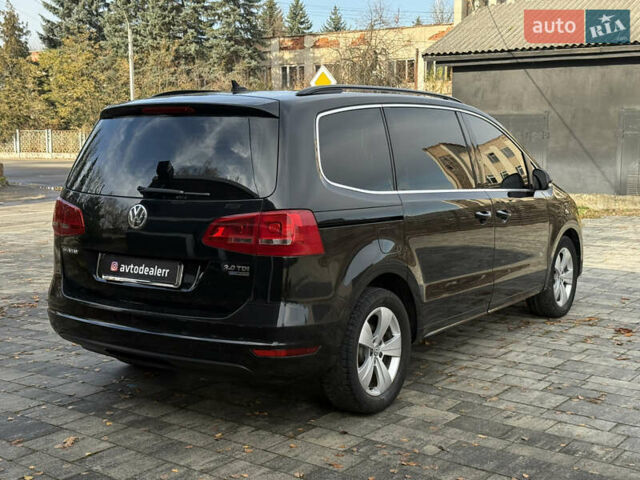 Черный Фольксваген Шаран, объемом двигателя 2 л и пробегом 245 тыс. км за 9900 $, фото 18 на Automoto.ua