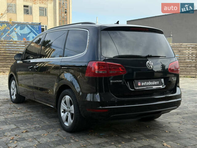 Черный Фольксваген Шаран, объемом двигателя 2 л и пробегом 245 тыс. км за 9900 $, фото 14 на Automoto.ua