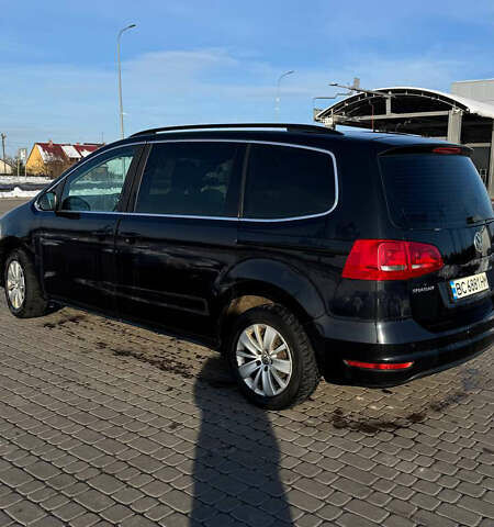 Черный Фольксваген Шаран, объемом двигателя 1.97 л и пробегом 309 тыс. км за 14500 $, фото 1 на Automoto.ua