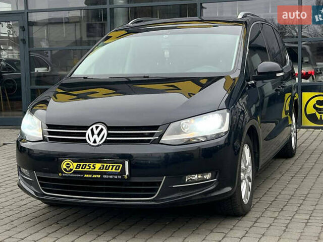 Черный Фольксваген Шаран, объемом двигателя 1.97 л и пробегом 285 тыс. км за 14700 $, фото 2 на Automoto.ua