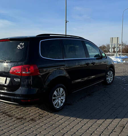 Черный Фольксваген Шаран, объемом двигателя 1.97 л и пробегом 309 тыс. км за 14500 $, фото 2 на Automoto.ua