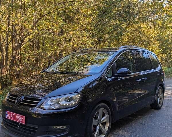 Черный Фольксваген Шаран, объемом двигателя 2 л и пробегом 218 тыс. км за 15850 $, фото 13 на Automoto.ua