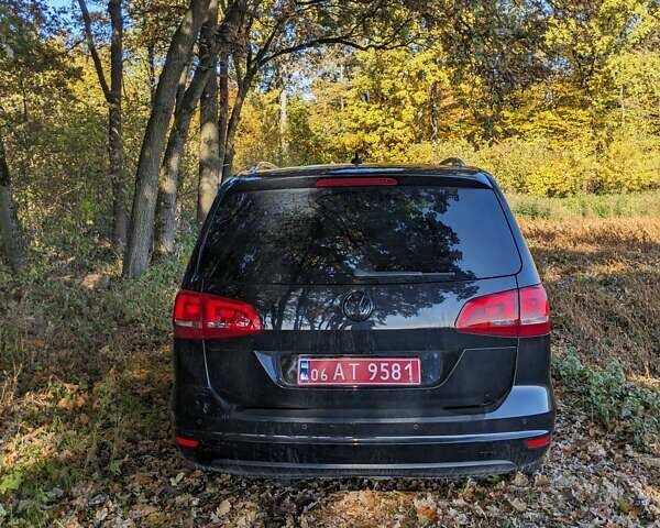 Черный Фольксваген Шаран, объемом двигателя 2 л и пробегом 218 тыс. км за 15850 $, фото 8 на Automoto.ua