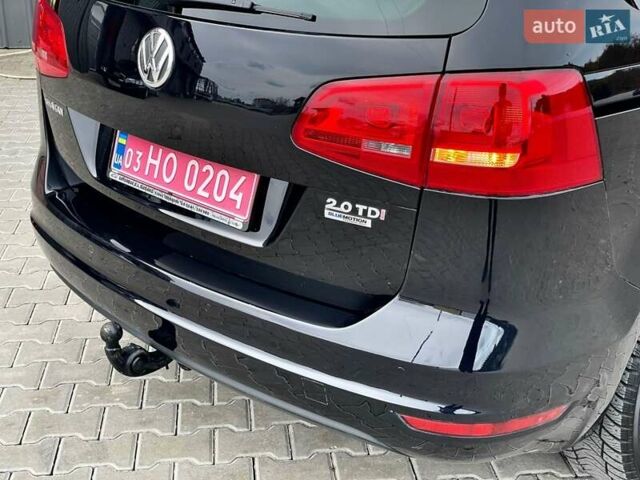 Черный Фольксваген Шаран, объемом двигателя 2 л и пробегом 265 тыс. км за 14500 $, фото 29 на Automoto.ua