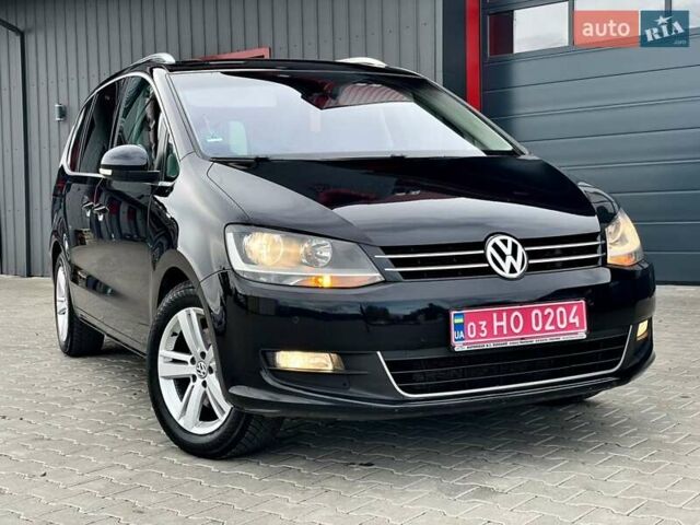 Черный Фольксваген Шаран, объемом двигателя 2 л и пробегом 265 тыс. км за 14500 $, фото 2 на Automoto.ua