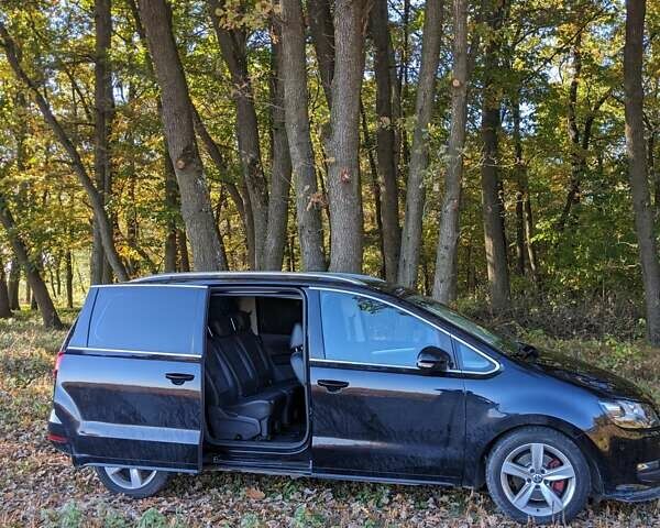 Черный Фольксваген Шаран, объемом двигателя 2 л и пробегом 218 тыс. км за 15850 $, фото 3 на Automoto.ua