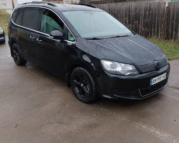 Черный Фольксваген Шаран, объемом двигателя 1.97 л и пробегом 288 тыс. км за 13800 $, фото 7 на Automoto.ua