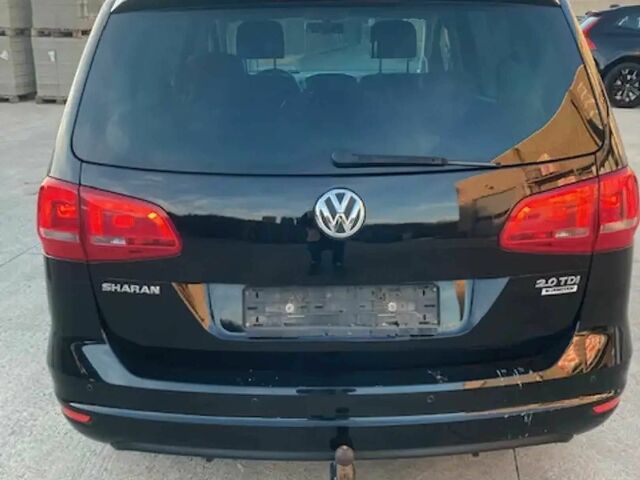 Черный Фольксваген Шаран, объемом двигателя 2 л и пробегом 83 тыс. км за 5900 $, фото 3 на Automoto.ua