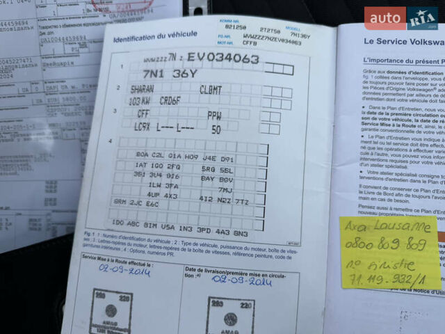 Чорний Фольксваген Шаран, об'ємом двигуна 2 л та пробігом 250 тис. км за 15900 $, фото 51 на Automoto.ua