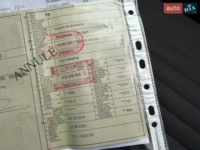 Чорний Фольксваген Шаран, об'ємом двигуна 2 л та пробігом 250 тис. км за 15900 $, фото 85 на Automoto.ua