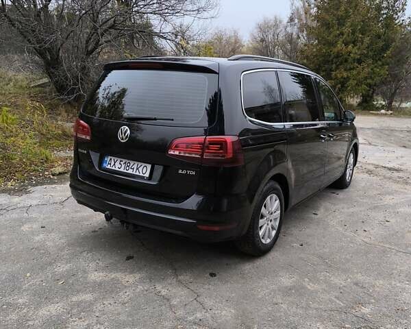 Черный Фольксваген Шаран, объемом двигателя 2 л и пробегом 147 тыс. км за 20000 $, фото 10 на Automoto.ua