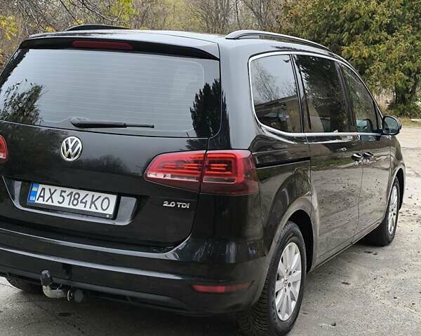 Черный Фольксваген Шаран, объемом двигателя 2 л и пробегом 147 тыс. км за 20000 $, фото 5 на Automoto.ua