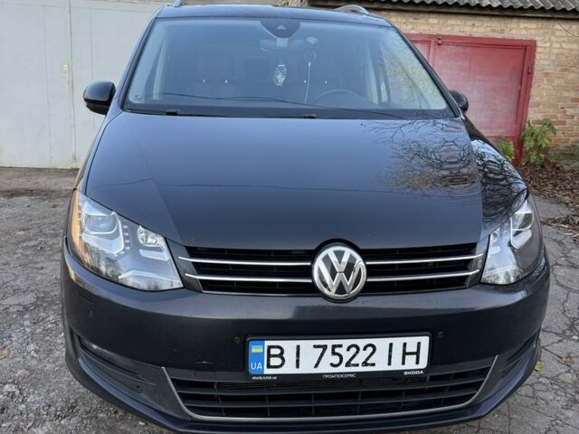 Черный Фольксваген Шаран, объемом двигателя 2 л и пробегом 432 тыс. км за 18300 $, фото 1 на Automoto.ua