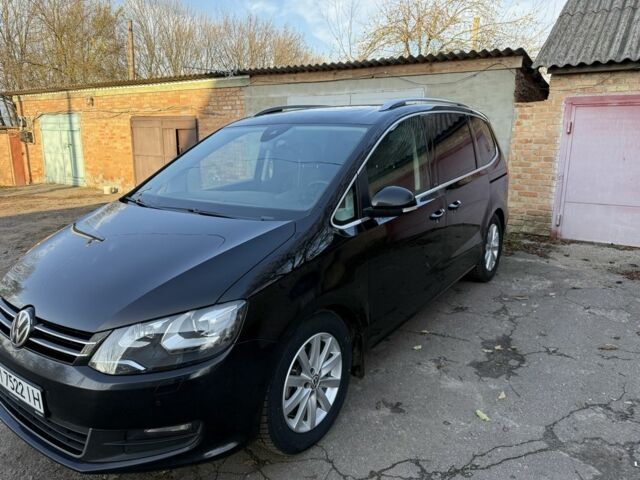 Черный Фольксваген Шаран, объемом двигателя 2 л и пробегом 432 тыс. км за 18300 $, фото 2 на Automoto.ua