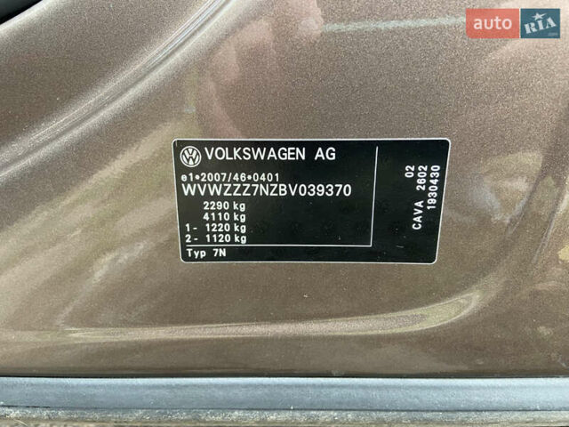 Коричневый Фольксваген Шаран, объемом двигателя 1.39 л и пробегом 198 тыс. км за 10800 $, фото 14 на Automoto.ua