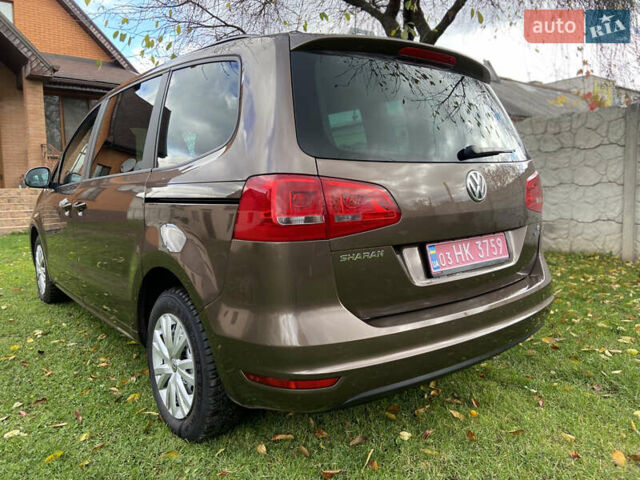Коричневый Фольксваген Шаран, объемом двигателя 1.39 л и пробегом 198 тыс. км за 10800 $, фото 8 на Automoto.ua