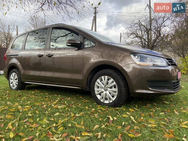 Коричневый Фольксваген Шаран, объемом двигателя 1.39 л и пробегом 198 тыс. км за 10800 $, фото 11 на Automoto.ua