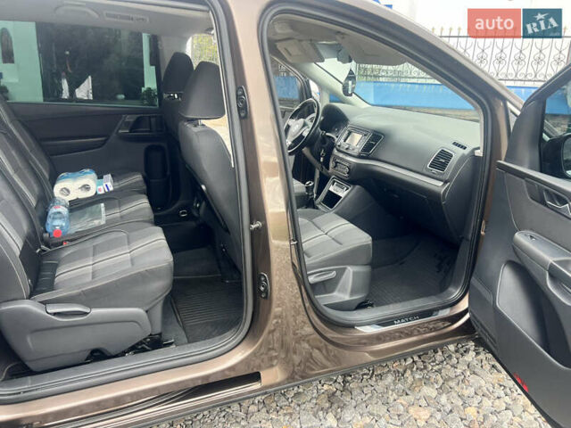 Коричневый Фольксваген Шаран, объемом двигателя 1.97 л и пробегом 322 тыс. км за 12400 $, фото 7 на Automoto.ua