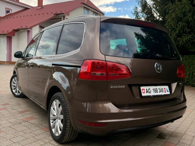 Коричневый Фольксваген Шаран, объемом двигателя 2 л и пробегом 199 тыс. км за 15300 $, фото 9 на Automoto.ua