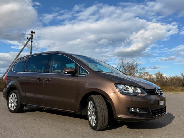 Коричневый Фольксваген Шаран, объемом двигателя 2 л и пробегом 199 тыс. км за 15300 $, фото 15 на Automoto.ua