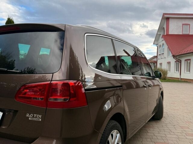 Коричневый Фольксваген Шаран, объемом двигателя 2 л и пробегом 199 тыс. км за 15300 $, фото 7 на Automoto.ua