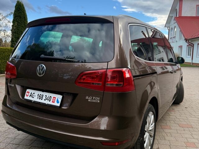 Коричневый Фольксваген Шаран, объемом двигателя 2 л и пробегом 199 тыс. км за 15300 $, фото 14 на Automoto.ua