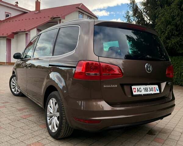 Коричневий Фольксваген Шаран, об'ємом двигуна 2 л та пробігом 199 тис. км за 15300 $, фото 7 на Automoto.ua