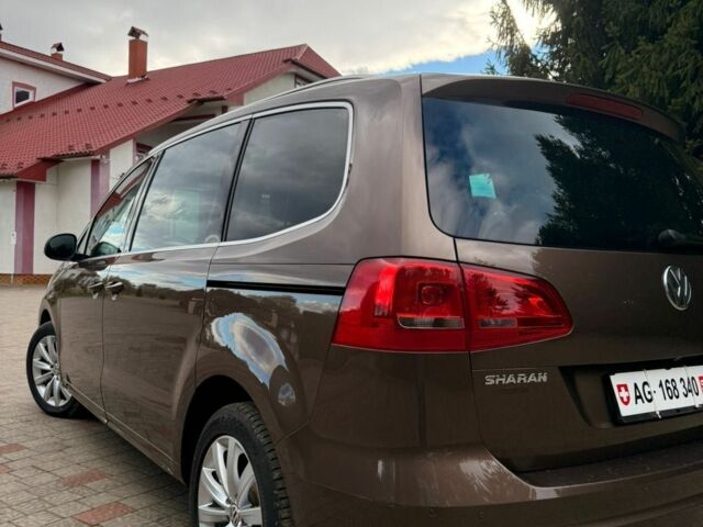 Коричневый Фольксваген Шаран, объемом двигателя 2 л и пробегом 199 тыс. км за 15300 $, фото 6 на Automoto.ua