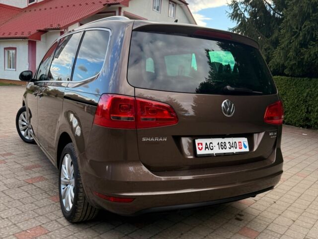 Коричневый Фольксваген Шаран, объемом двигателя 2 л и пробегом 199 тыс. км за 15300 $, фото 13 на Automoto.ua