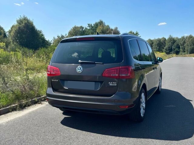 Коричневий Фольксваген Шаран, об'ємом двигуна 2 л та пробігом 84 тис. км за 7100 $, фото 3 на Automoto.ua