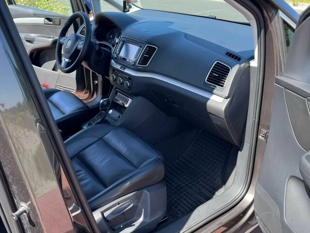 Коричневий Фольксваген Шаран, об'ємом двигуна 2 л та пробігом 84 тис. км за 7100 $, фото 8 на Automoto.ua