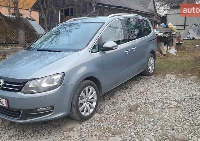 Серый Фольксваген Шаран, объемом двигателя 2 л и пробегом 244 тыс. км за 13700 $, фото 7 на Automoto.ua