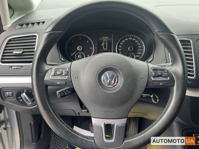 Серый Фольксваген Шаран, объемом двигателя 2 л и пробегом 175 тыс. км за 15300 $, фото 12 на Automoto.ua