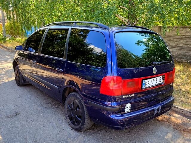 Синий Фольксваген Шаран, объемом двигателя 1.9 л и пробегом 0 тыс. км за 3100 $, фото 2 на Automoto.ua