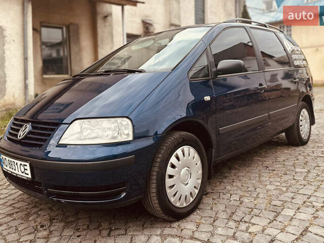 Синий Фольксваген Шаран, объемом двигателя 2 л и пробегом 265 тыс. км за 5150 $, фото 10 на Automoto.ua