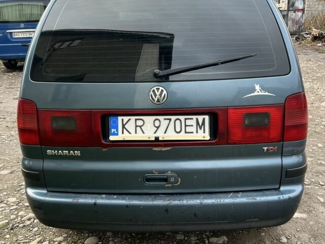 Синій Фольксваген Шаран, об'ємом двигуна 1.9 л та пробігом 400 тис. км за 1550 $, фото 6 на Automoto.ua