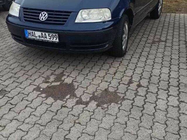 Синий Фольксваген Шаран, объемом двигателя 1.9 л и пробегом 245 тыс. км за 3000 $, фото 6 на Automoto.ua