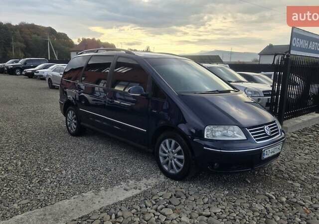 Синий Фольксваген Шаран, объемом двигателя 1.9 л и пробегом 317 тыс. км за 5200 $, фото 5 на Automoto.ua