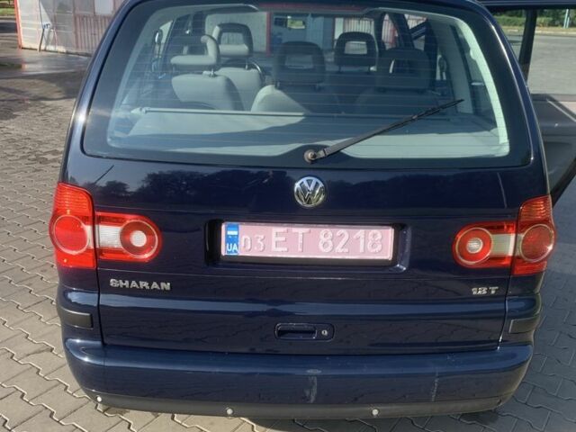 Синий Фольксваген Шаран, объемом двигателя 1.78 л и пробегом 224 тыс. км за 5900 $, фото 4 на Automoto.ua