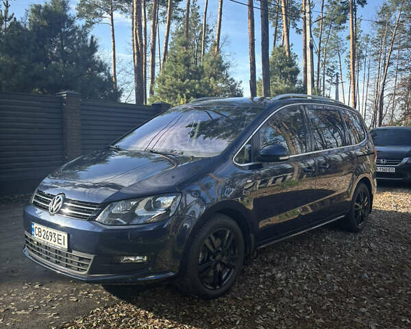 Синий Фольксваген Шаран, объемом двигателя 2 л и пробегом 188 тыс. км за 16700 $, фото 7 на Automoto.ua