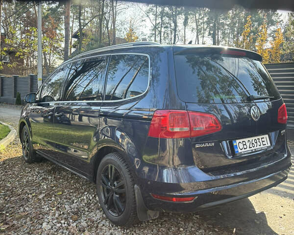 Синий Фольксваген Шаран, объемом двигателя 2 л и пробегом 188 тыс. км за 16700 $, фото 5 на Automoto.ua