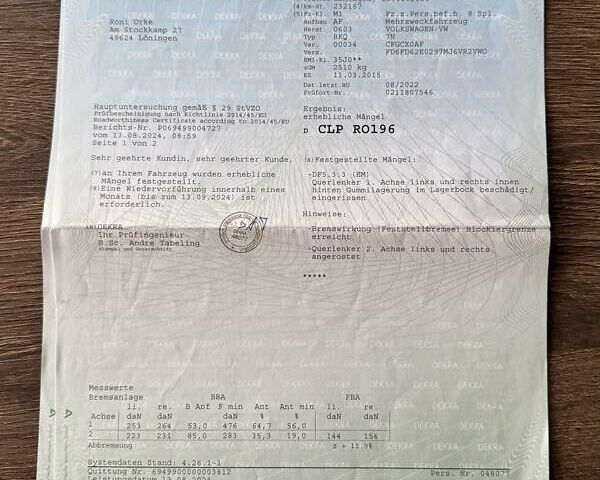 Синий Фольксваген Шаран, объемом двигателя 2 л и пробегом 270 тыс. км за 15900 $, фото 96 на Automoto.ua